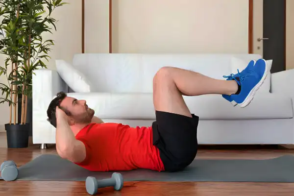 Belly workout at home for men