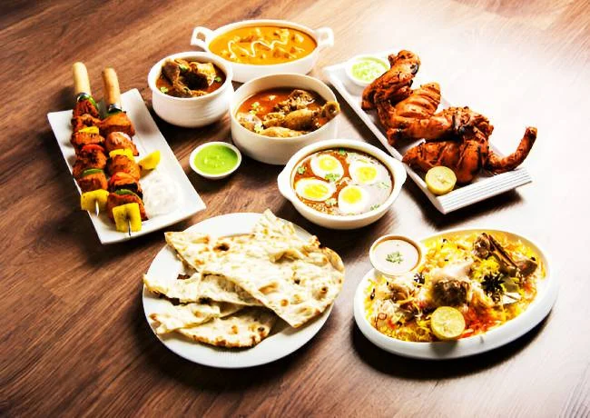 Indian food nutrition chart