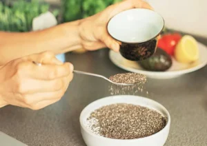 Benefits of drinking chia seeds water_