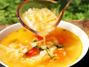 Cabbage soup for weight loss recipe. (2)