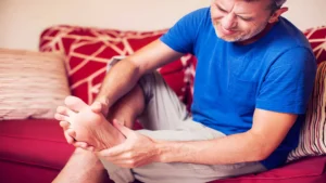 What disease causes numbness in feet (1)